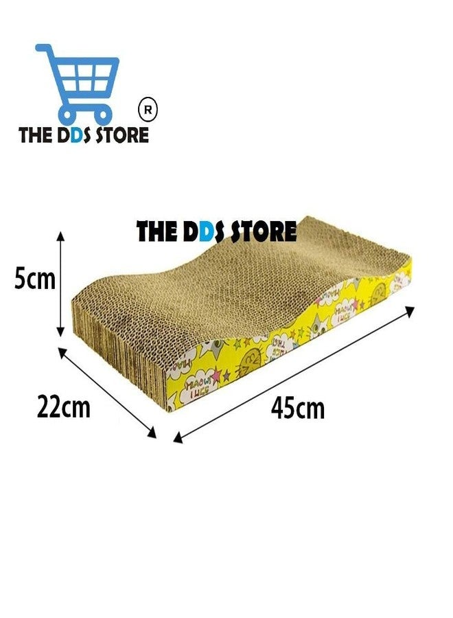 THE DDS STORE 3 Pcs Cat Toy Combo Interactive Ball Cat Scratch Sisal Ball and Kitten Scratching Post Cat Scratcher (Color May Vary) - Image 2